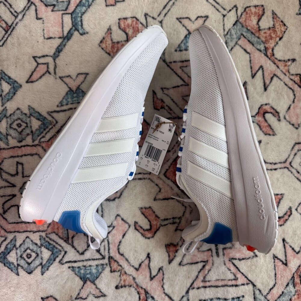 Adidas Racer TR23 White - size 9 NWT - Picture 2 of 6